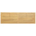 Masă de consolă pentru grădină Acacia deschis 110 x 35 x 75 cm - WALTI WALTI