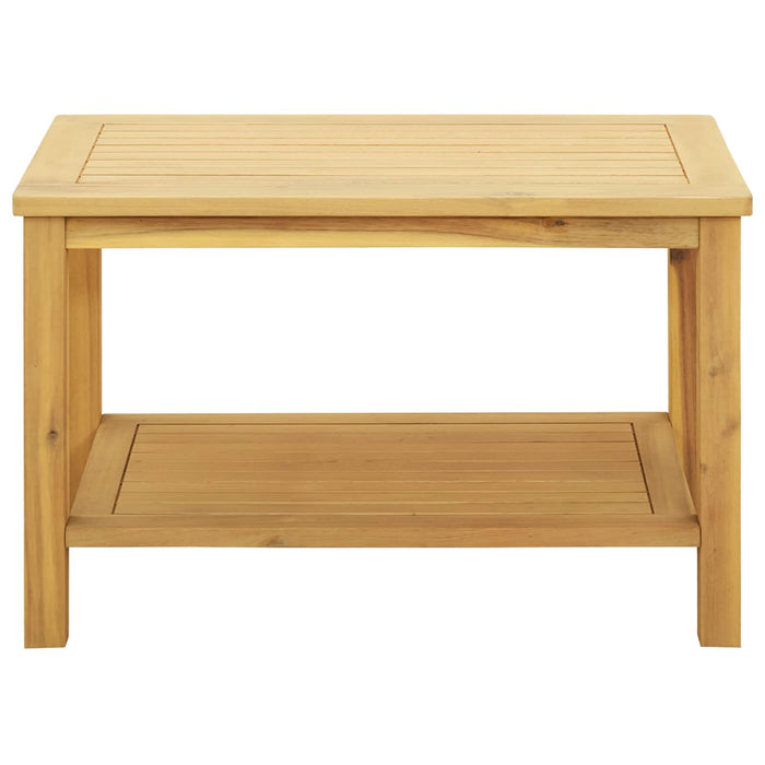 Masă laterală Ulei Natural 70 x 40 x 45 cm Lemn Solid de Acacia - WALTI WALTI