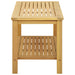 Masă laterală Ulei Natural 70 x 40 x 45 cm Lemn Solid de Acacia - WALTI WALTI