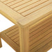 Masă laterală Ulei Natural 90 x 50 x 45 cm Lemn Solid de Acacia - WALTI WALTI