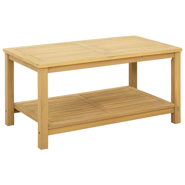 Masă laterală Ulei Natural 90 x 50 x 45 cm Lemn Solid de Acacia - WALTI WALTI