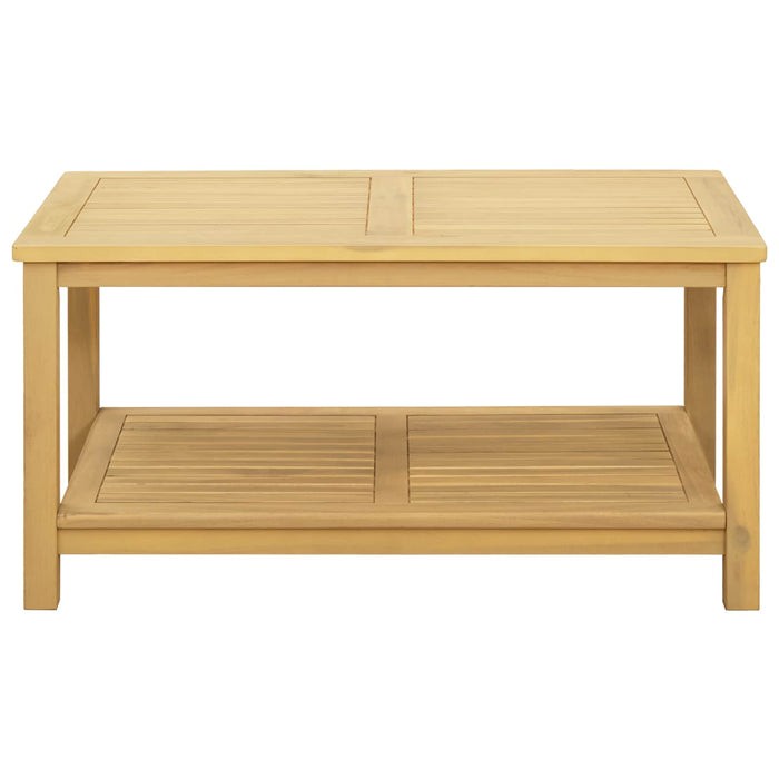 Masă laterală Ulei Natural 90 x 50 x 45 cm Lemn Solid de Acacia - WALTI WALTI
