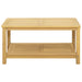 Masă laterală Ulei Natural 90 x 50 x 45 cm Lemn Solid de Acacia - WALTI WALTI