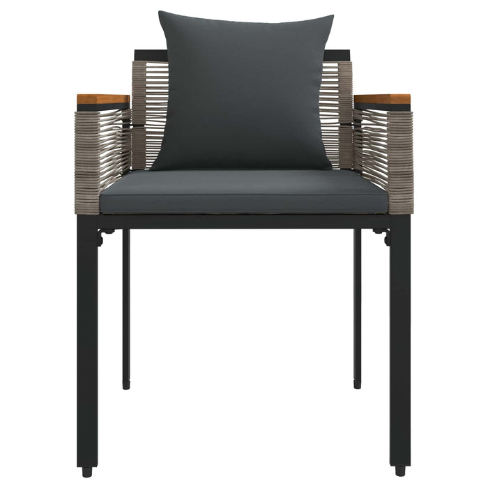 Set de Mobilier pentru Exterior 4 pcs Gri și gri închis - WALTI WALTI