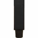 Bancă de exterior Negru și Turcoaz 117 x 54 x 74.5 cm poliratan - WALTI WALTI