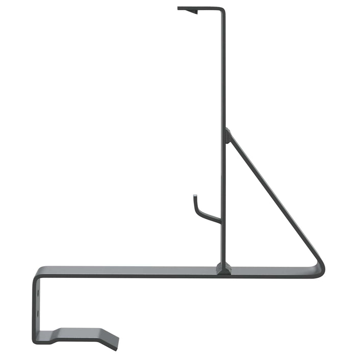 Suport pentru Zăpadă 2 pcs Antracit 29,5 x 3 x 34,5 cm Oțel - WALTI WALTI