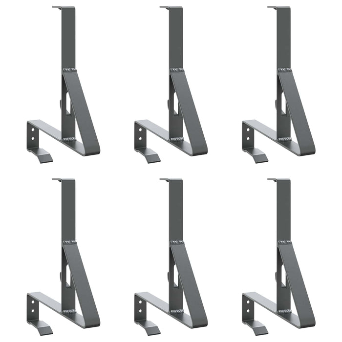 Suport pentru Zăpadă 6 pcs Antracit 29,5 x 3 x 34,5 cm Oțel - WALTI WALTI