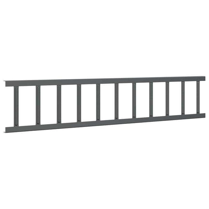 Apărătoare de zăpadă pentru acoperiș Antracit 600 x 2,5 x 20 cm - WALTI WALTI