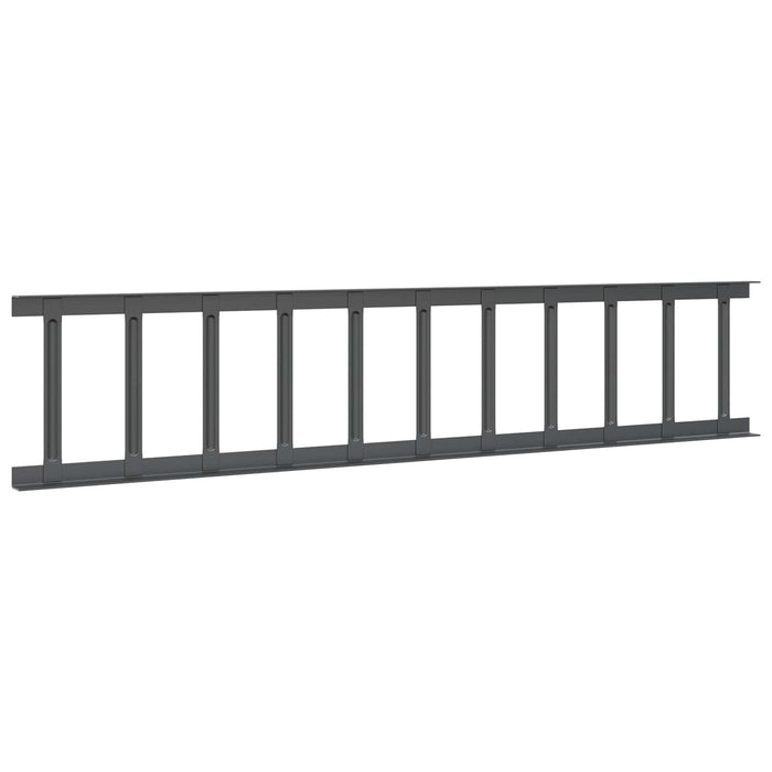 Apărătoare de zăpadă pentru acoperiș Antracit 600 x 2,5 x 20 cm - WALTI WALTI