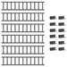 Apărătoare de zăpadă pentru acoperiș Antracit 600 x 2,5 x 20 cm - WALTI WALTI