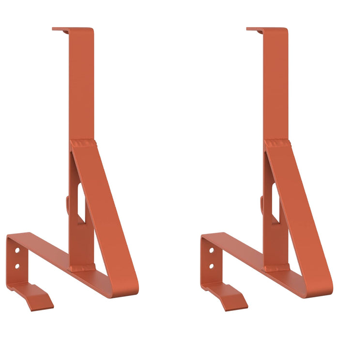 Suport pentru Zăpadă 2 pcs Roșu 29,5 x 3 x 34,5 cm Oțel - WALTI WALTI