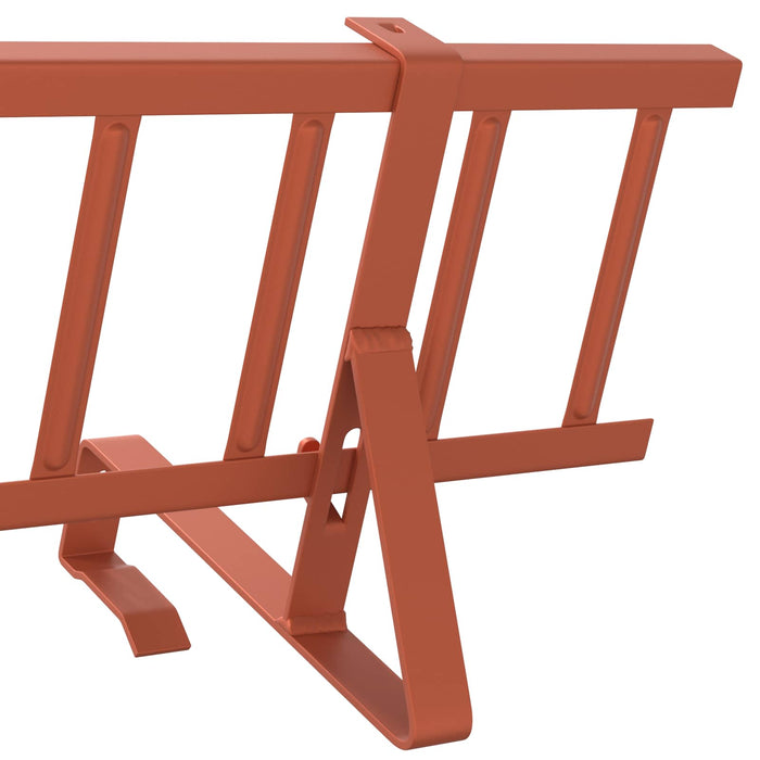 Apărătoare de zăpadă pentru acoperiș Roșu 300 x 29,5 x 34,5 cm - WALTI WALTI