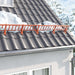 Apărătoare de zăpadă pentru acoperiș Roșu 600 x 2,5 x 20 cm - WALTI WALTI