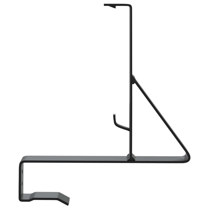 Suport pentru Zăpadă Negru 29,5 x 3 x 34,5 cm Oțel - WALTI WALTI