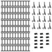 Apărătoare de zăpadă pentru acoperiș Negru 800 x 29,5 x 34,5 cm - WALTI WALTI