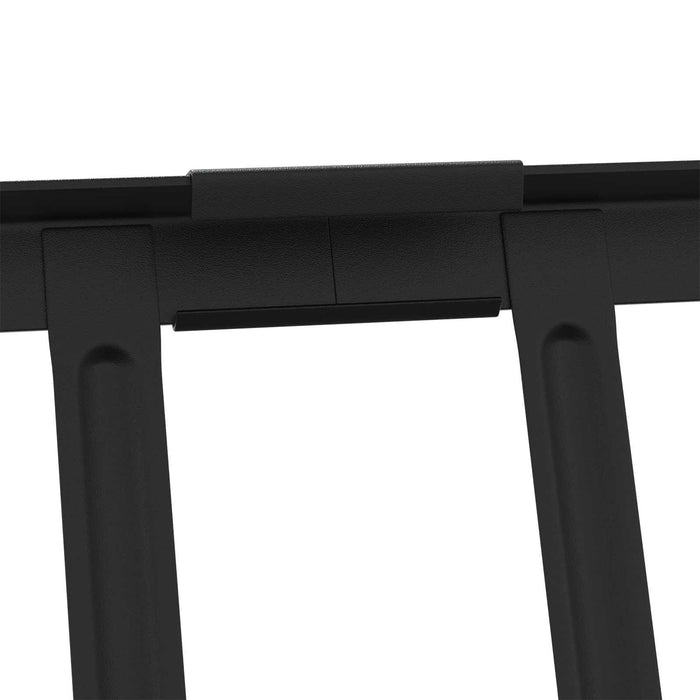 Apărătoare de zăpadă pentru acoperiș Negru 100 x 2,5 x 20 cm - WALTI WALTI