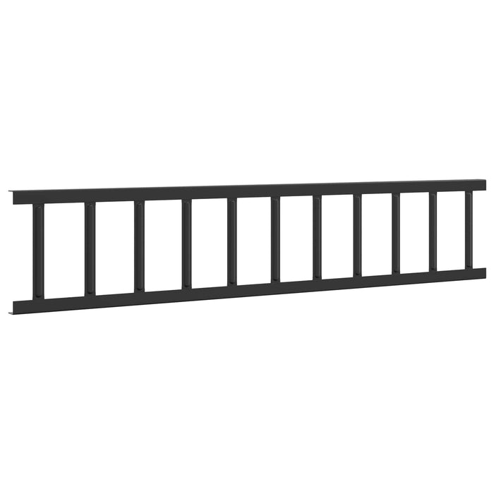 Apărătoare de zăpadă pentru acoperiș Negru 600 x 2,5 x 20 cm - WALTI WALTI
