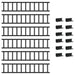 Apărătoare de zăpadă pentru acoperiș Negru 600 x 2,5 x 20 cm - WALTI WALTI
