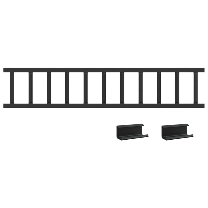 Apărătoare de zăpadă pentru acoperiș 1200 x 2,5 x 20 cm Oțel - WALTI WALTI