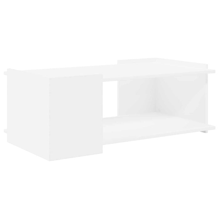 Masă de cafea Alb 90 x 50 x 33 cm Lemn prelucrat - WALTI WALTI
