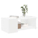 Masă de cafea Alb 90 x 50 x 33 cm Lemn prelucrat - WALTI WALTI
