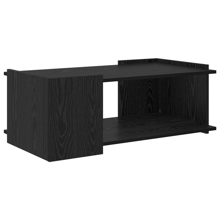 Masă de cafea Stejar Negru 90 x 50 x 33 cm Lemn prelucrat - WALTI WALTI