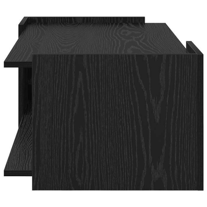 Masă de cafea Stejar Negru 90 x 50 x 33 cm Lemn prelucrat - WALTI WALTI