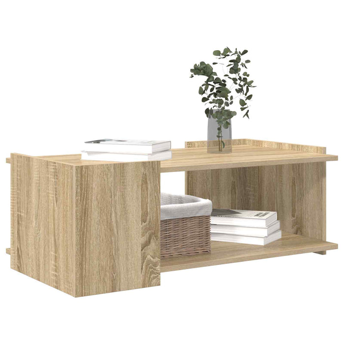 Masă de cafea Stejar Sonoma 90 x 50 x 33 cm Lemn prelucrat - WALTI WALTI