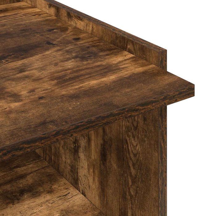 Masă de cafea Stejar fumuriu 90 x 50 x 33 cm Lemn prelucrat - WALTI WALTI