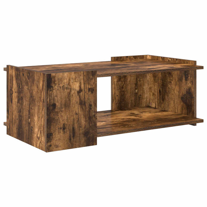 Masă de cafea Stejar fumuriu 90 x 50 x 33 cm Lemn prelucrat - WALTI WALTI
