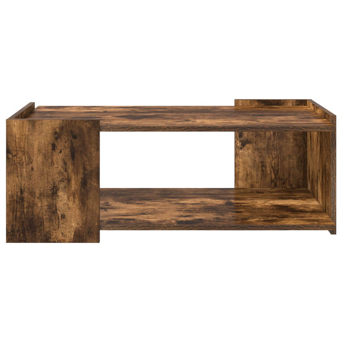 Masă de cafea Stejar fumuriu 90 x 50 x 33 cm Lemn prelucrat - WALTI WALTI