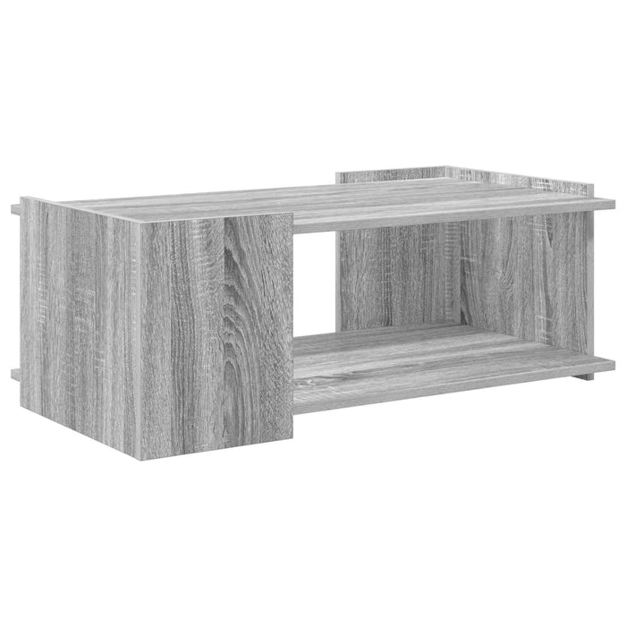 Masă de cafea Sonoma gri 90 x 50 x 33 cm Lemn prelucrat - WALTI WALTI
