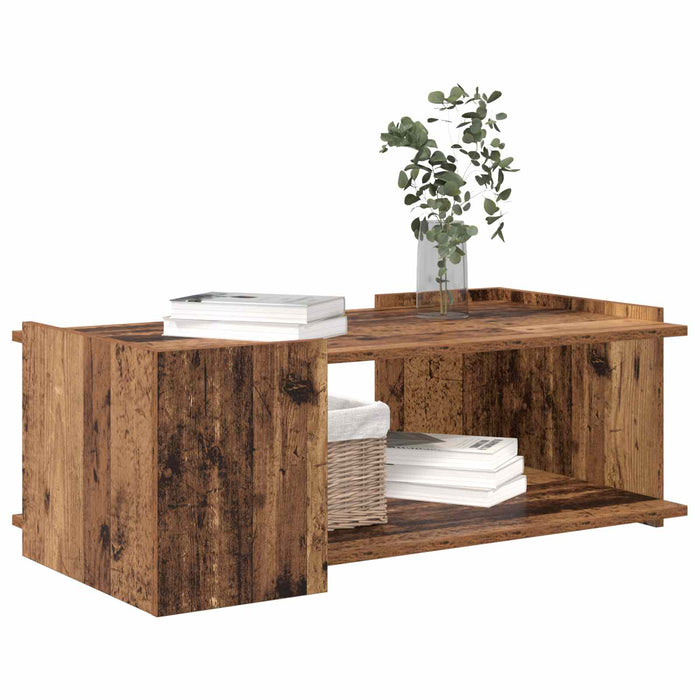 Masă de cafea Lemn vechi 90 x 50 x 33 cm Lemn prelucrat - WALTI WALTI