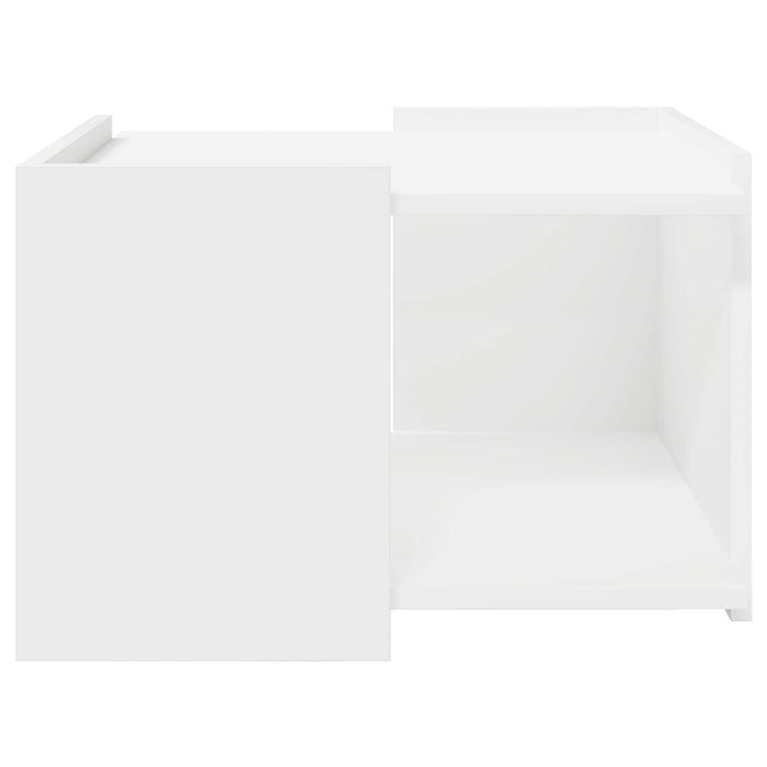 Masă de cafea Alb 50,5 x 50 x 33 cm Lemn prelucrat - WALTI WALTI