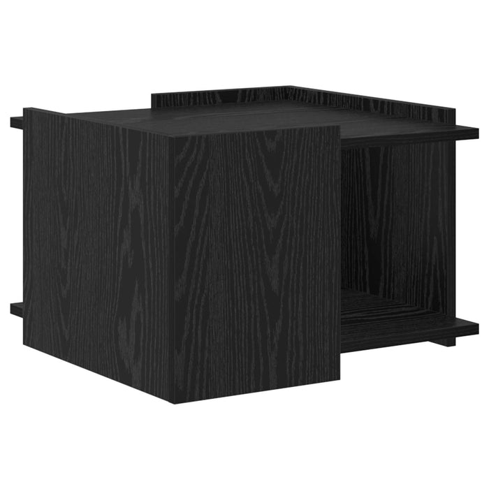 Masă de cafea Stejar Negru 50,5 x 50 x 33 cm Lemn prelucrat - WALTI WALTI