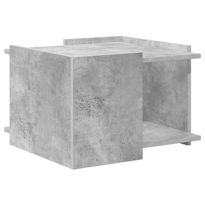 Masă de cafea Gri Beton 50,5 x 50 x 33 cm Lemn prelucrat - WALTI WALTI