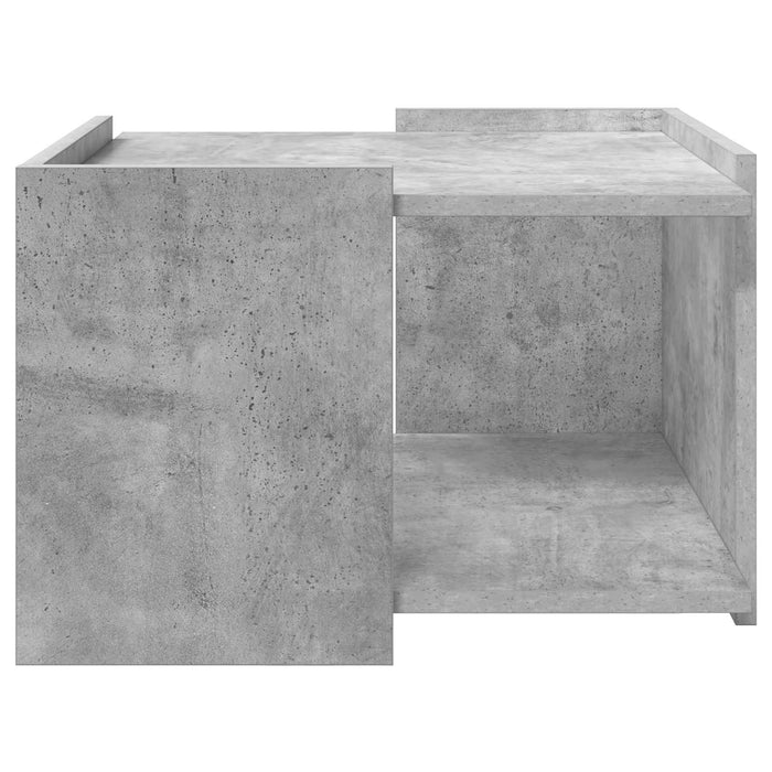 Masă de cafea Gri Beton 50,5 x 50 x 33 cm Lemn prelucrat - WALTI WALTI