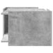 Masă de cafea Gri Beton 50,5 x 50 x 33 cm Lemn prelucrat - WALTI WALTI