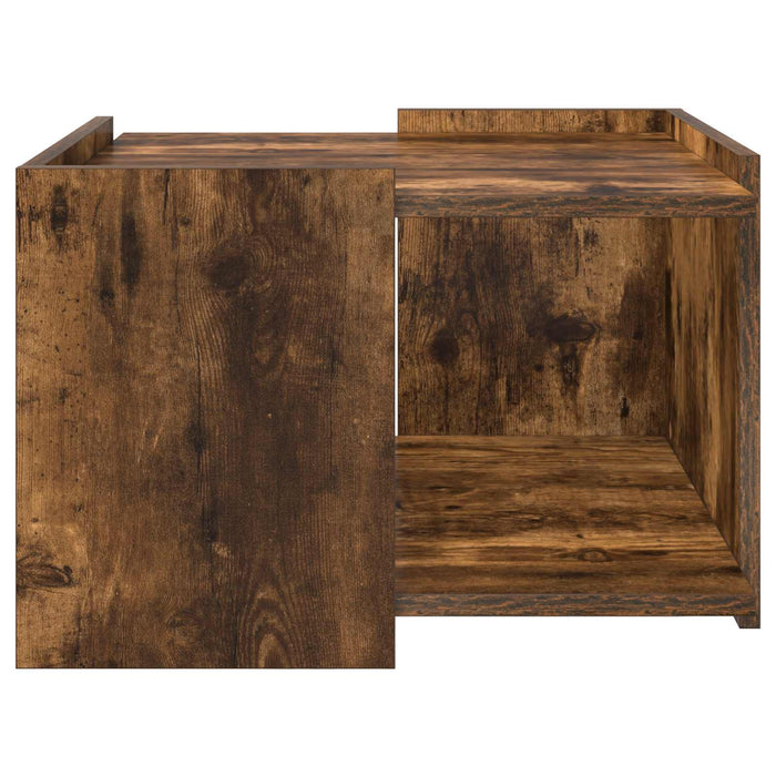 Masă de cafea Stejar fumuriu 50,5 x 50 x 33 cm Lemn prelucrat - WALTI WALTI