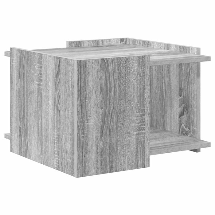 Masă de cafea Sonoma gri 50,5 x 50 x 33 cm Lemn prelucrat - WALTI WALTI