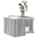 Masă de cafea Sonoma gri 50,5 x 50 x 33 cm Lemn prelucrat - WALTI WALTI