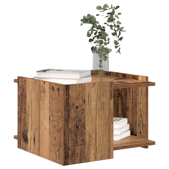 Masă de cafea Lemn vechi 50,5 x 50 x 33 cm Lemn prelucrat - WALTI WALTI