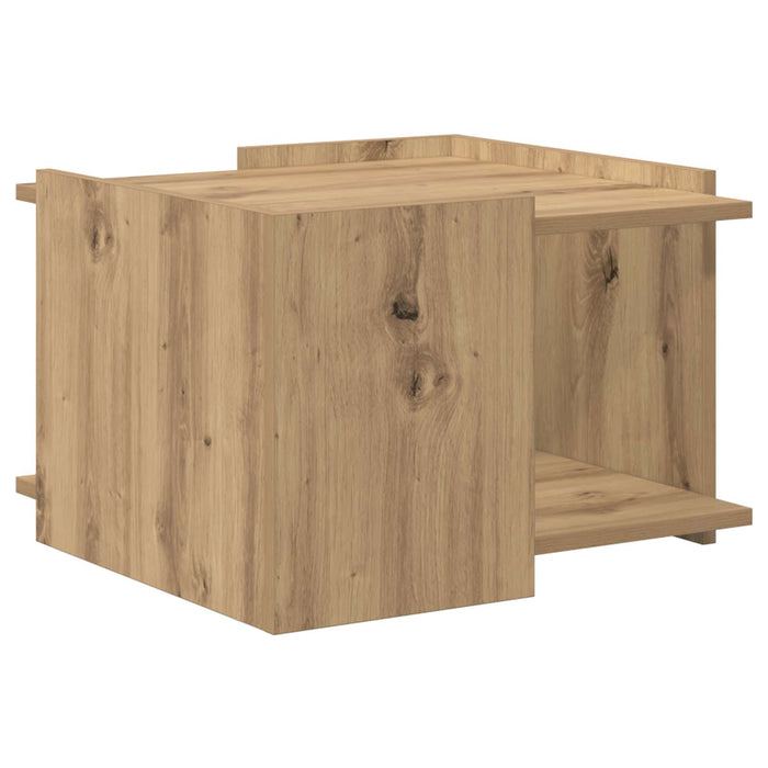 Masă de cafea Stejar Artizanal 50,5 x 50 x 33 cm Lemn prelucrat - WALTI WALTI