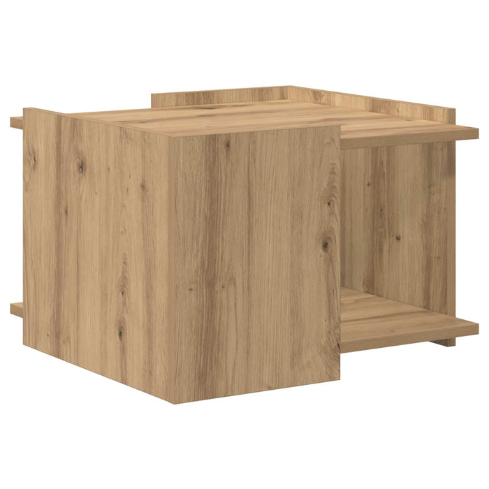 Masă de cafea Stejar Artizanal 50,5 x 50 x 33 cm Lemn prelucrat - WALTI WALTI