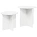 Set măsuțe laterale cu depozitare 2 pcs Lemn prelucrat - WALTI WALTI