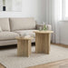 Set măsuțe laterale 2 pcs Stejar Sonoma Lemn prelucrat - WALTI WALTI