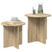 Set măsuțe laterale 2 pcs Stejar Sonoma Lemn prelucrat - WALTI WALTI