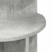 Masă laterală Gri Beton Ø 39,5 x 55 cm Lemn prelucrat - WALTI WALTI