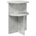 Masă laterală Gri Beton Ø 39,5 x 55 cm Lemn prelucrat - WALTI WALTI
