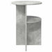 Masă laterală Gri Beton Ø 39,5 x 55 cm Lemn prelucrat - WALTI WALTI